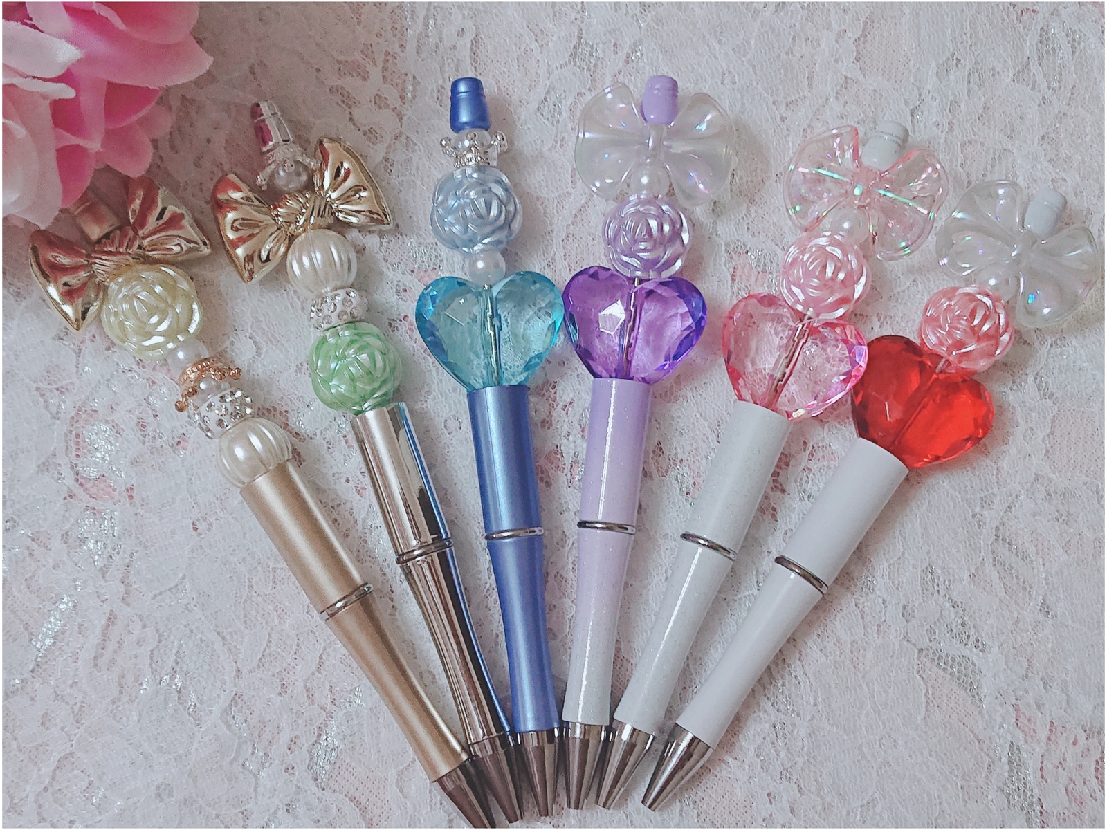 【SALE】自定义圆珠笔高雅洛可可风格魔法少女公主