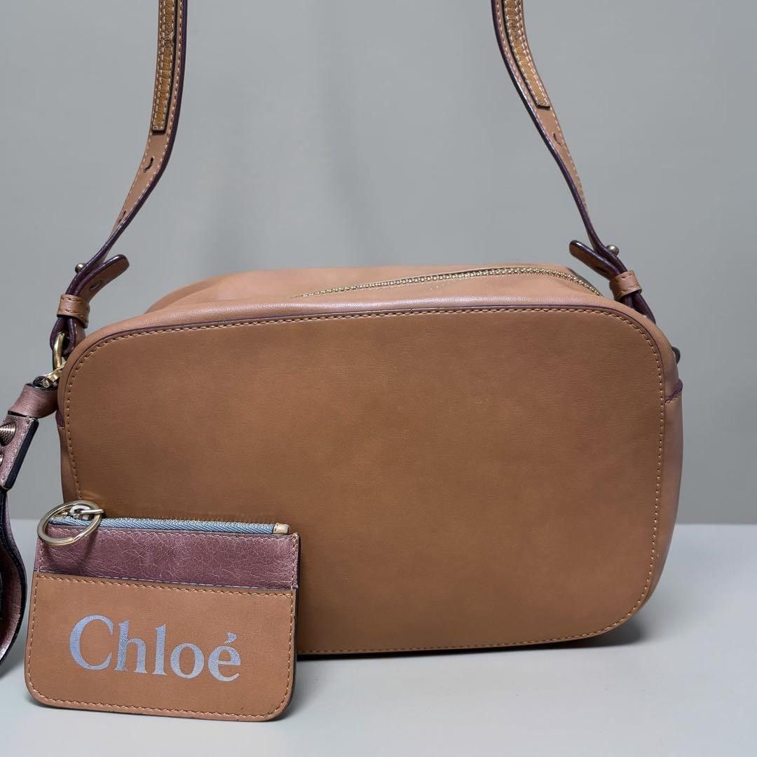 Chloé Chloé Sam Shoulder Bag Crossbody Sling Brown Camel Chloe Leather