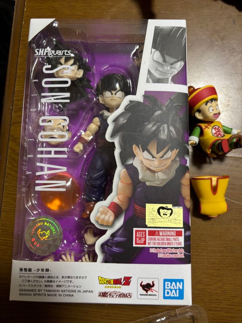 S.H.Figuarts 孙悟饭 少年期 龙珠Z赠品