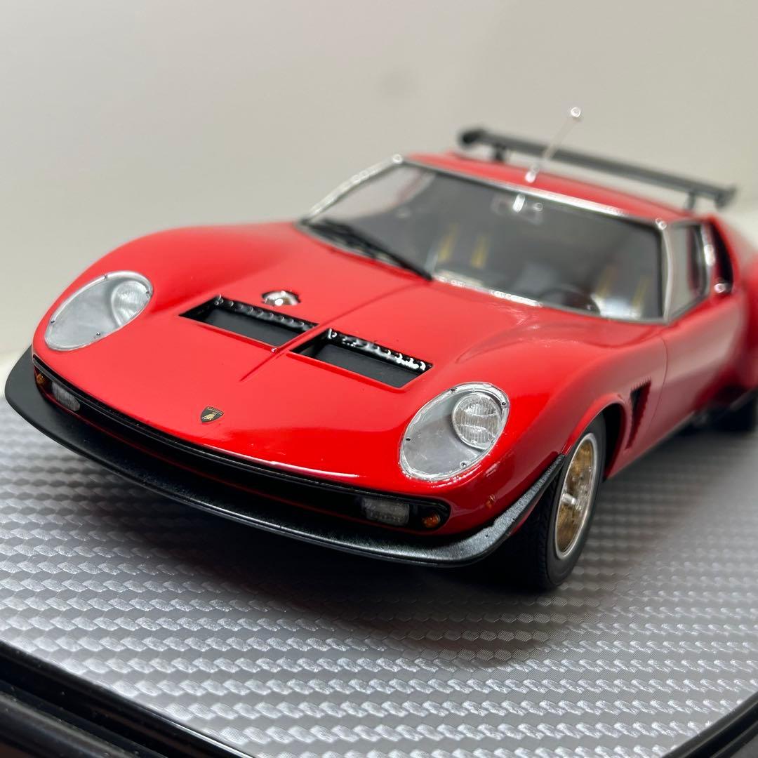 Plastic Model Finished Lamborghini Iota SVR 1/24