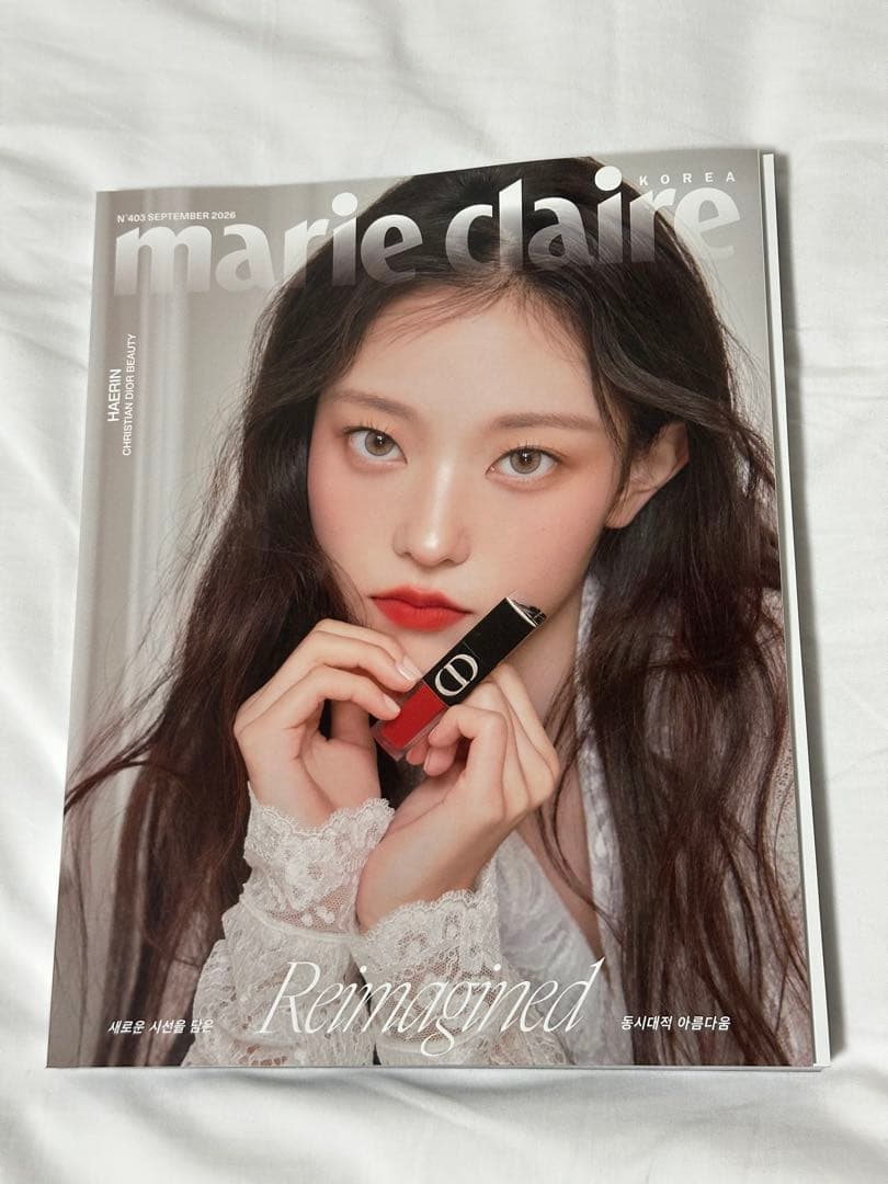 Marie claire KOREA 2026年9月号封面HAERIN