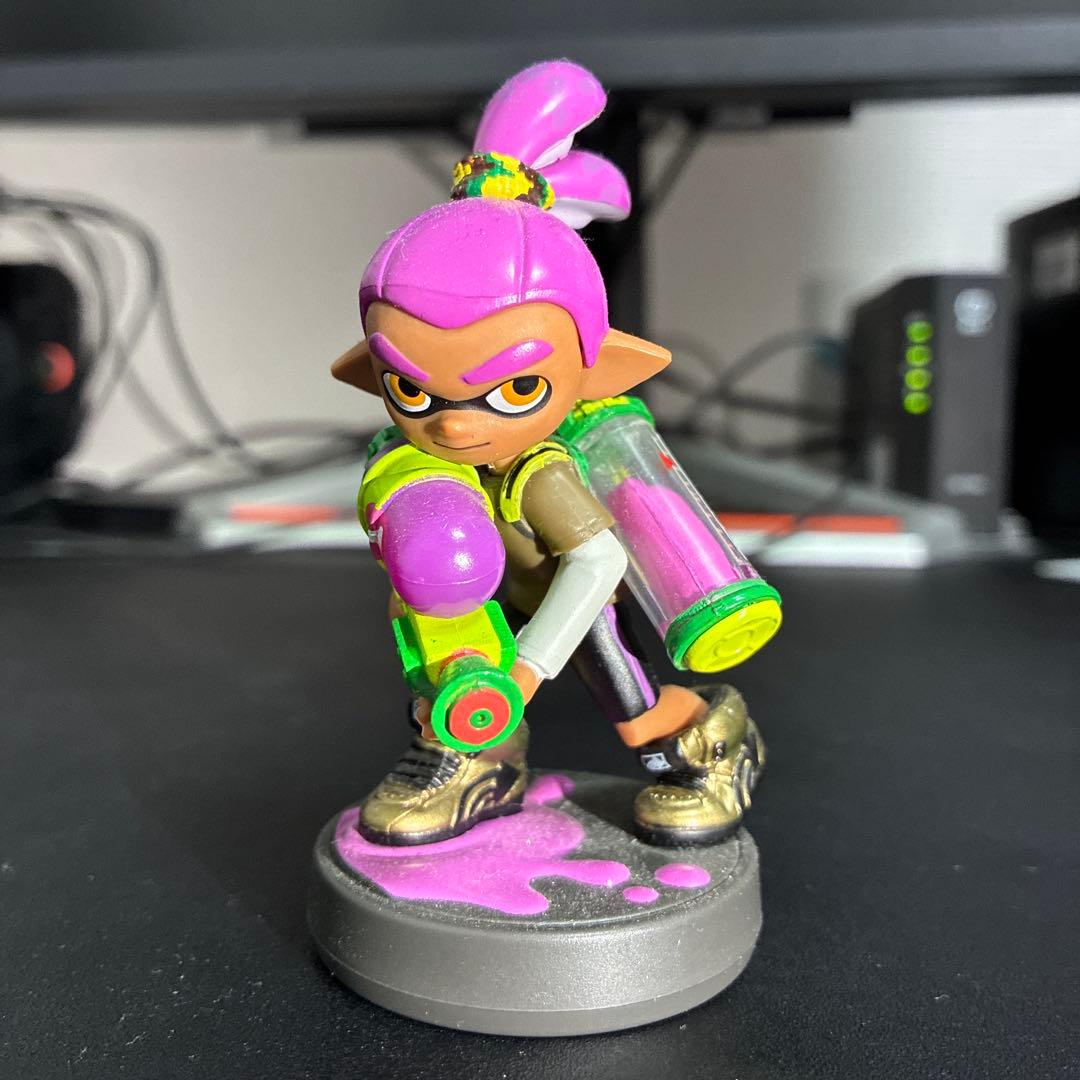 [Splatoon] Inklings amiibo Boy Purple