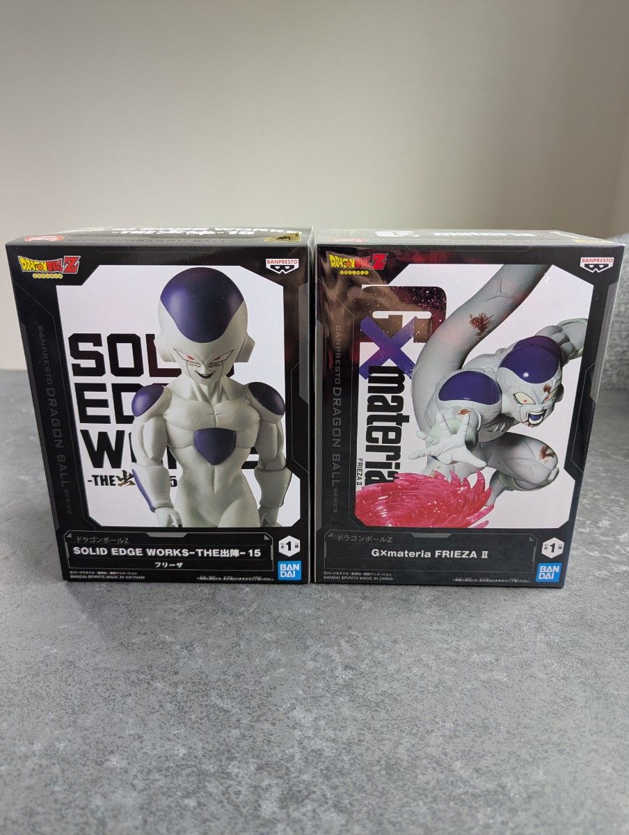 BANPRESTO ドラゴンボールZ フィギュア フリーザ 2個セット SOLID EDGE WORKS / GXmateria
