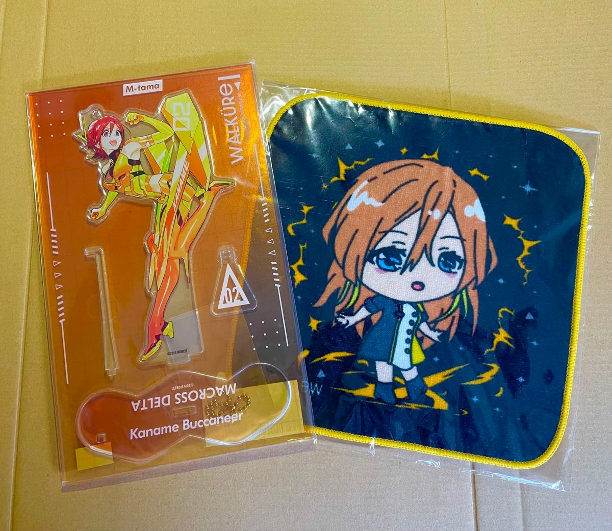 Macross Delta Kaname Acrylic Stand & Hand Towel