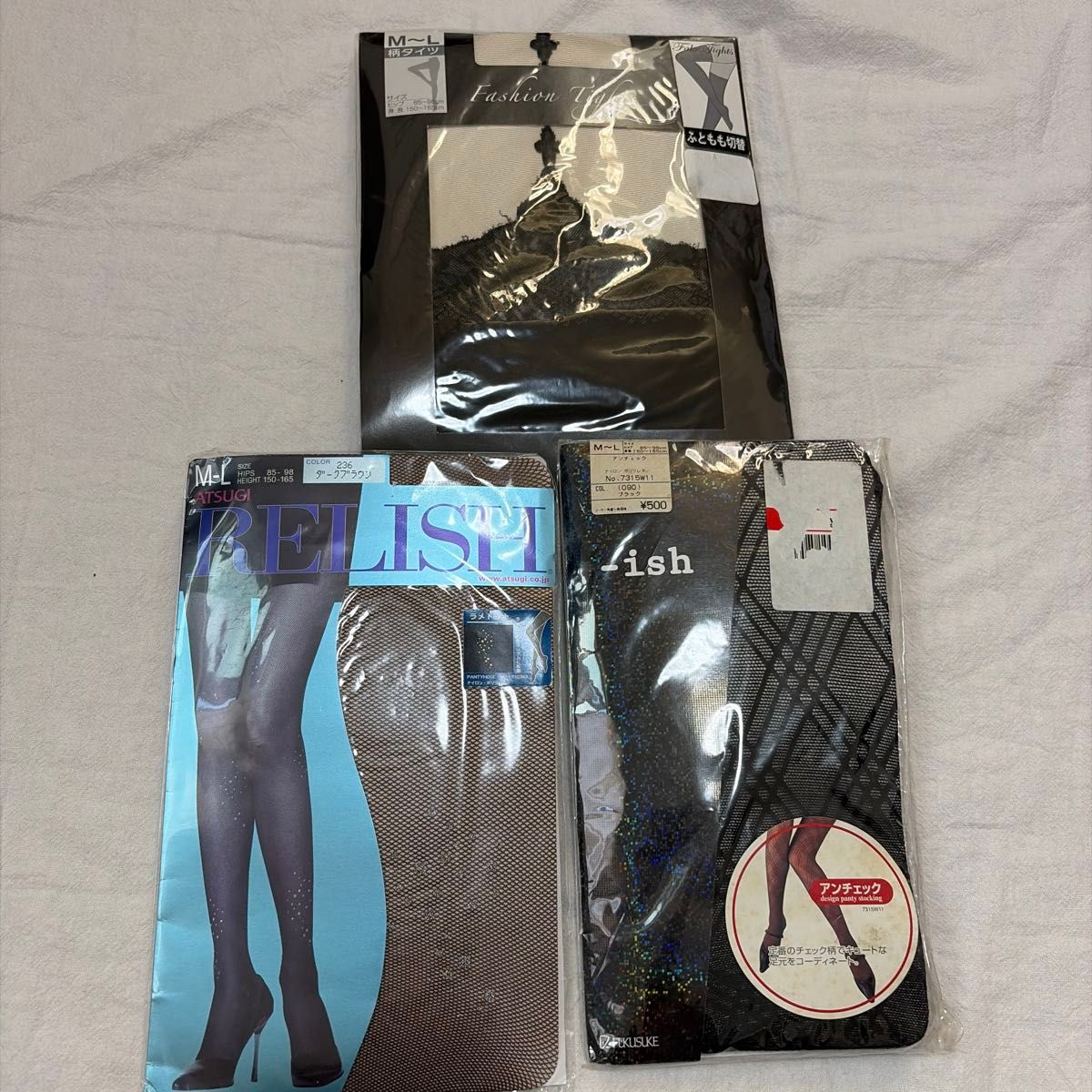 全新未拆封 女士连裤袜 图案连裤袜 M~L