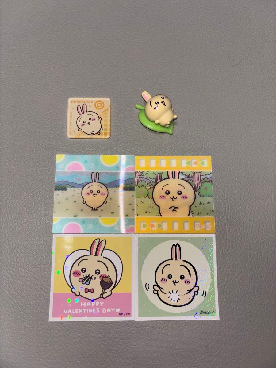 兔子 磁铁 手办 贴纸 吉伊卡哇