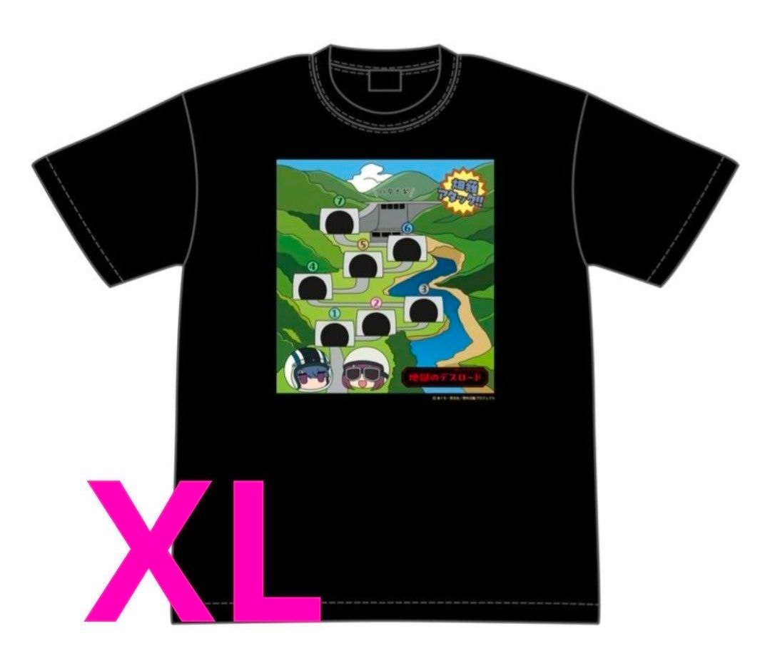 Yuru Camp△ T-shirt XL Hatanaka Attack Hellish Death Road T-shirt Brand-new, unopened
