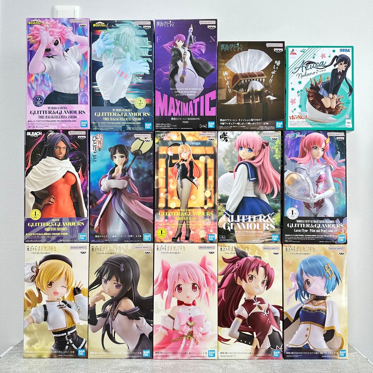 美少女prise figure 15件套装集中销售