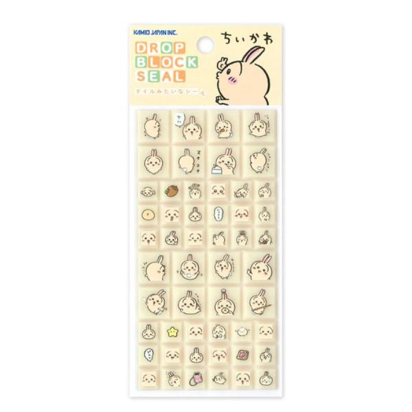 卡米欧日本 正品 ちいかわ 滴胶贴纸 兔子 贴纸替换 新品 * 现货