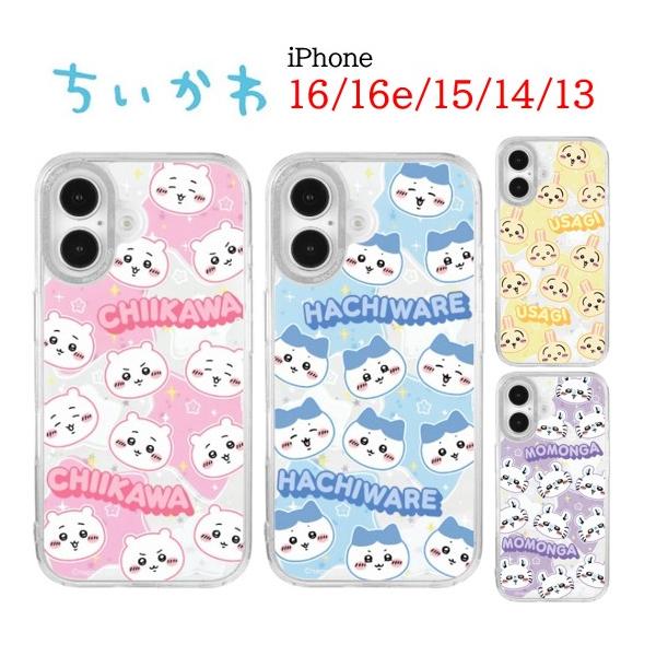ちいかわ Chiikawa iPhone 16 16e 15 14 13 Camera Frame スマホケース iPhoneケース iphone アイフォン インナーシート スマホ ケース 耐衝撃 クリアケース