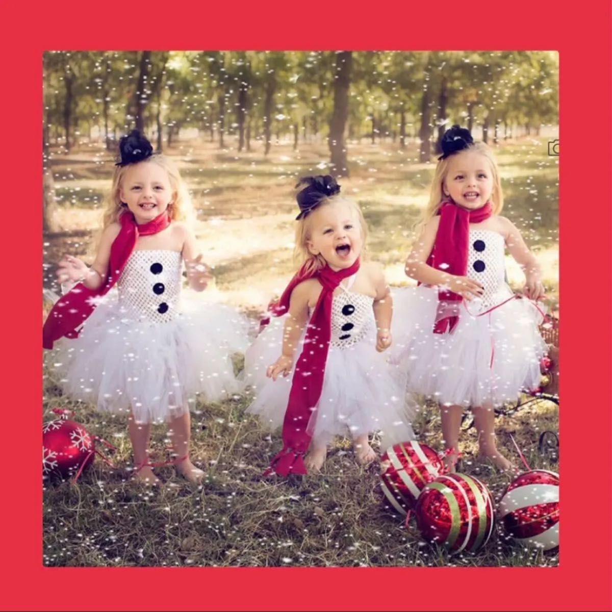 Snowman Christmas 90 Christmas Baby Kids Snow Dress