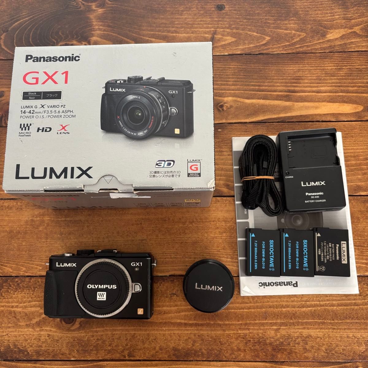 【動作品】LUMIX DMC-GX1 + 14mm F2.5 バッテリー3個