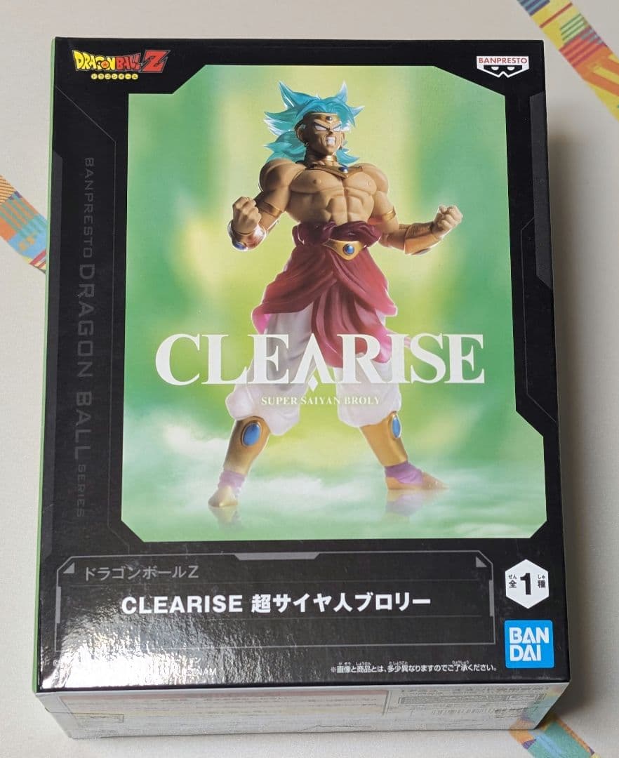 龙珠Z CLEARISE 超赛亚人布罗利 手办 奖品