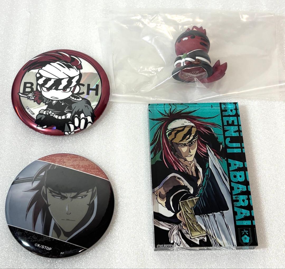 ★ BLEACH Rukia Kuchiki Can Badge & Acrylic Block