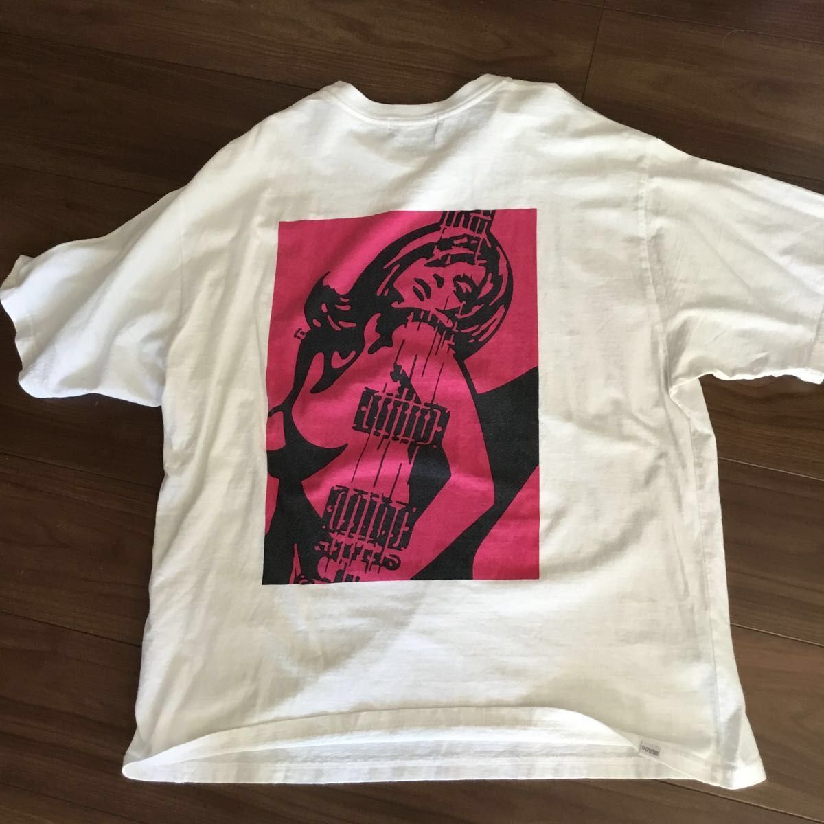 HYSTERIC GLAMOUR Hysteric Glamour 短袖T恤 白色 背面印花