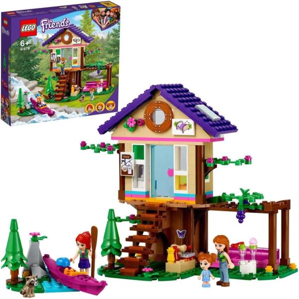 乐高LEGO朋友哈特雷克森林中的41679玩具块礼物娃娃娃娃家中的女孩