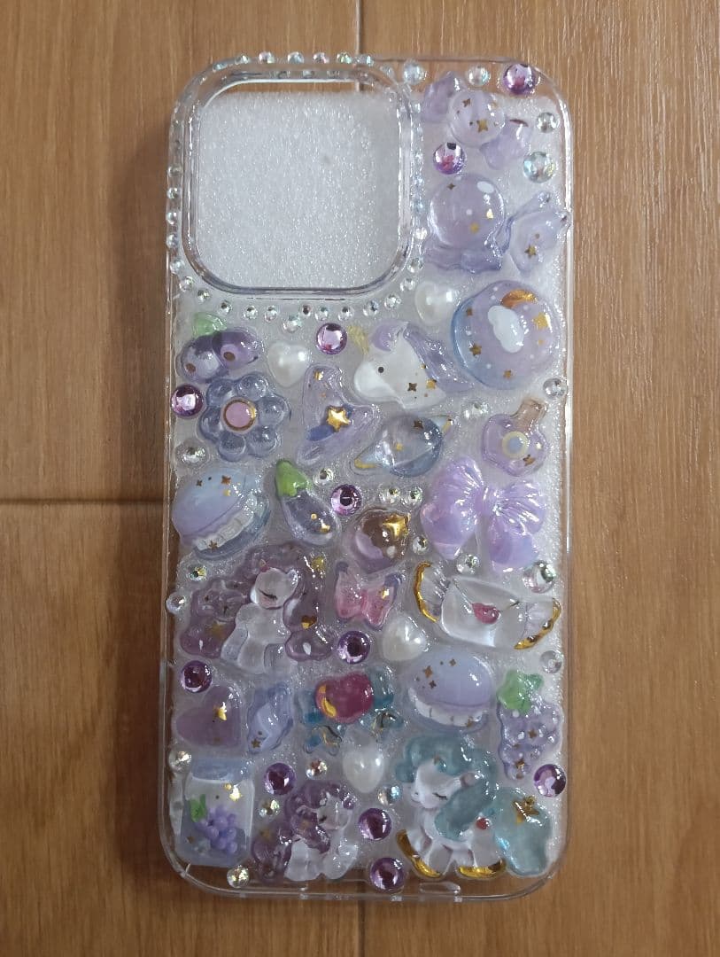 装饰手机壳 iPhone16Pro 紫色 量产型