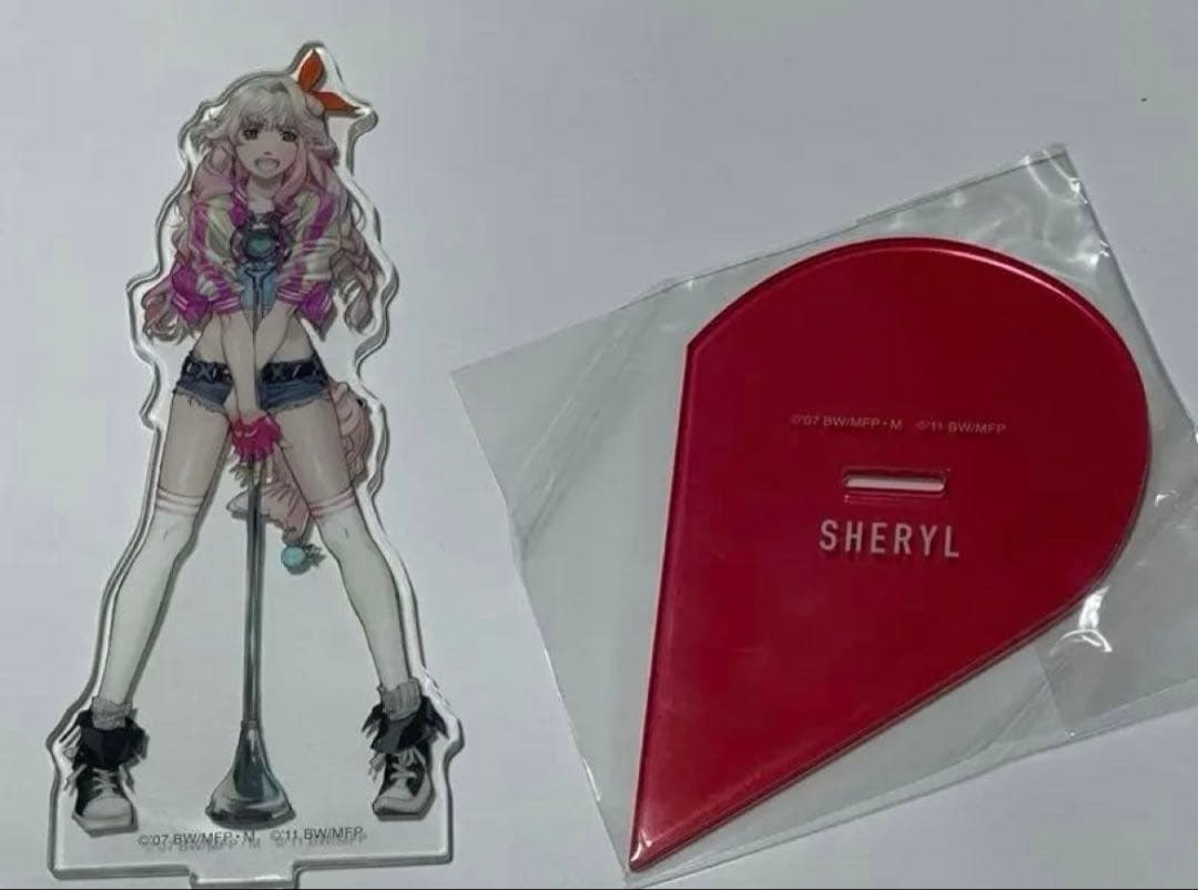 Macross F Cafe of Beginnings Nostalgic Gallery Acrylic Stand Sheryl