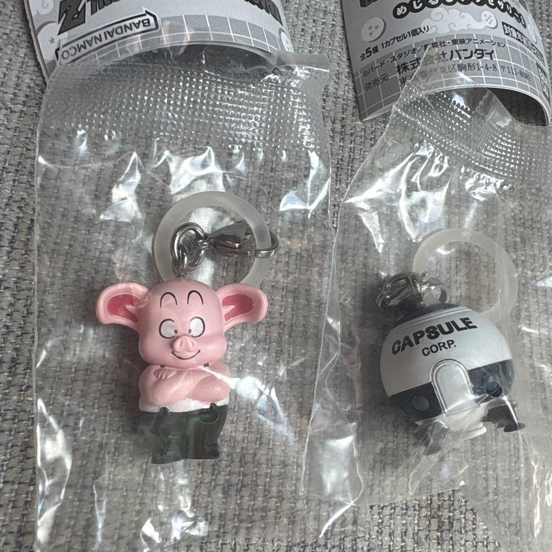 新品 龙珠 书签配饰3 乌龙 宇宙飞船 2件套