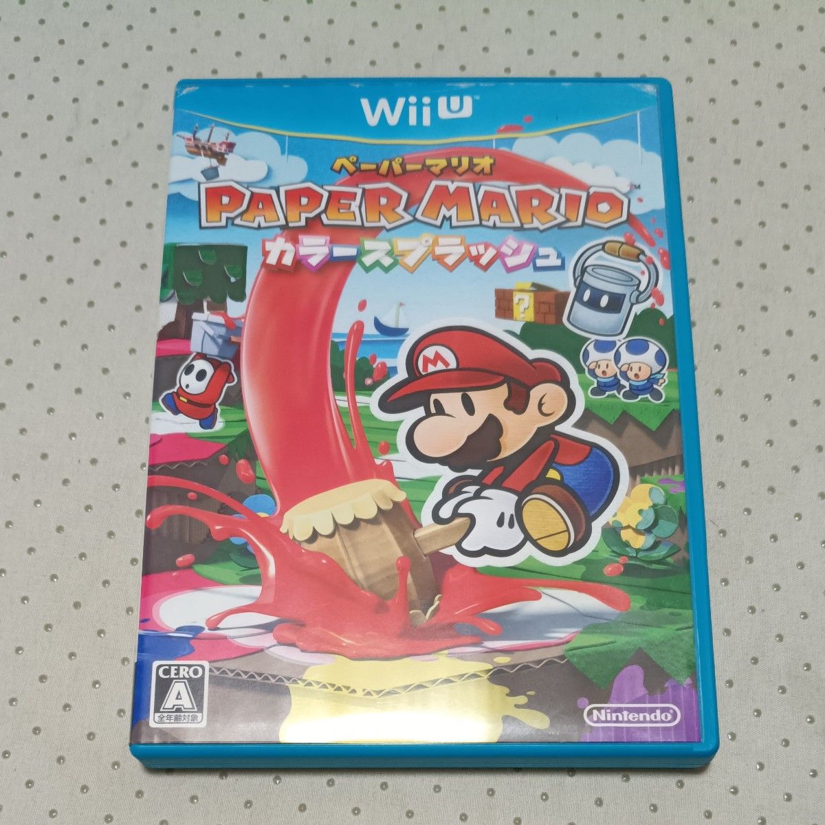 【Wii U】纸片马里奥：色彩飞溅