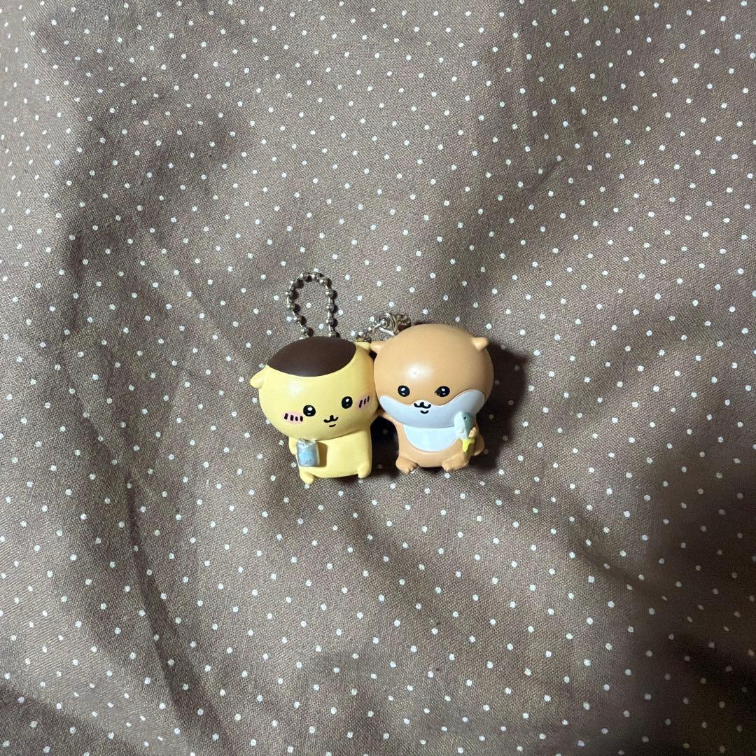 Chiikawa Aquarium Curimanju Otter Mascot Keychain Chiikawa