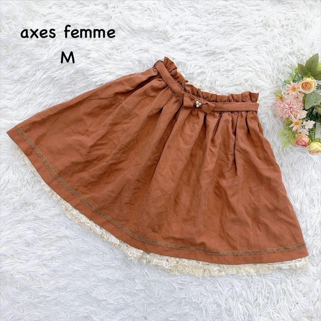 【Acces Farm】M码，带里衬蕾丝，松紧腰，配蝴蝶结，可爱款