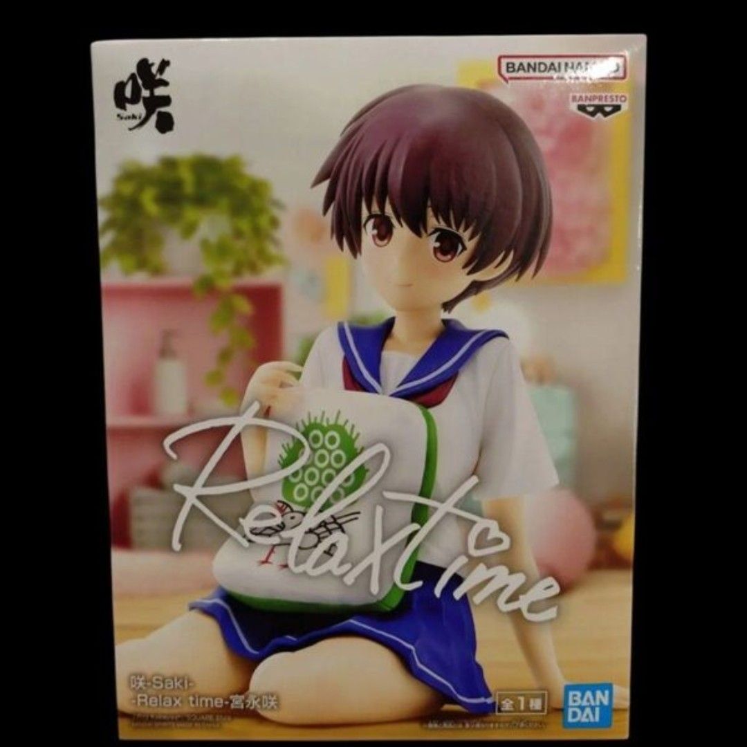 Saki Relax Time Miyaga Saki Figure