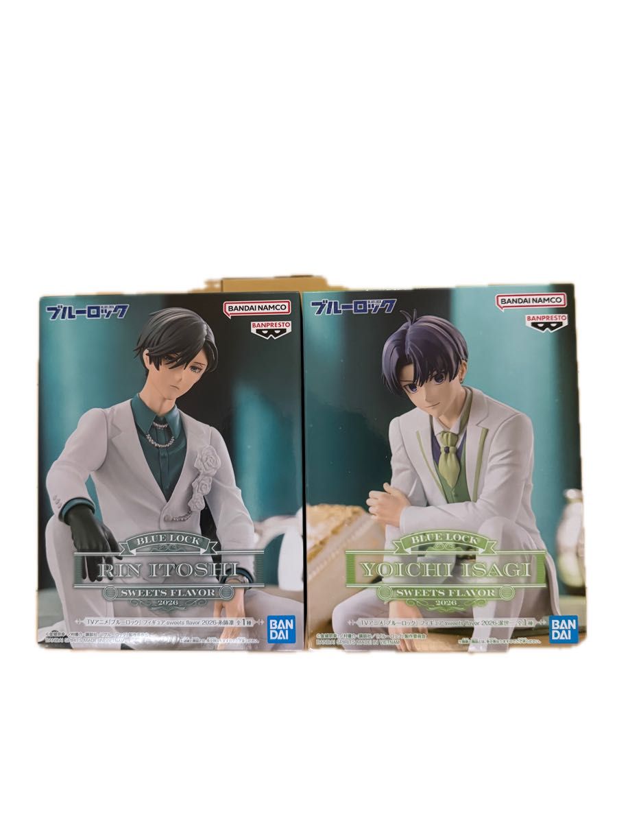 Blue Lock Figure SWEETS FLAVOR 2026: Kiyoshi Iori & Rin Tsuchiya, 2-Piece Set