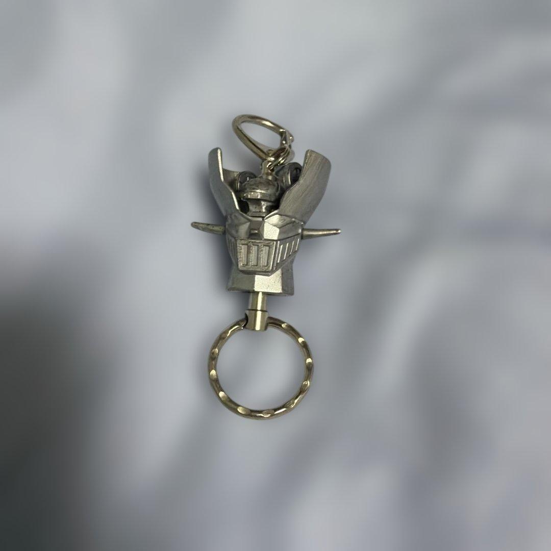 Mazinger Z Key Holder Metallic Color Mazinger Z Head Figure