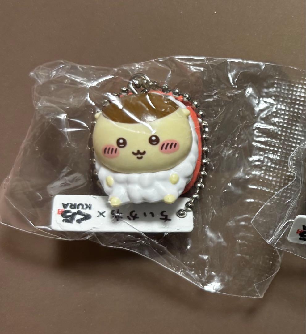 Chiikawa Kura Sushi Keychain Original Figure Kurimanju