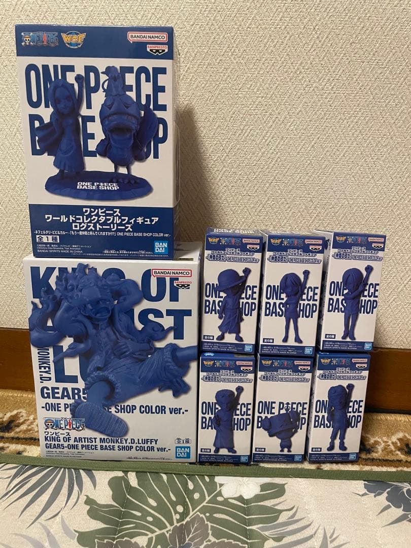 One Piece Figure WarColle Base Shop Luffy Nika Zoro Vivi Nami
