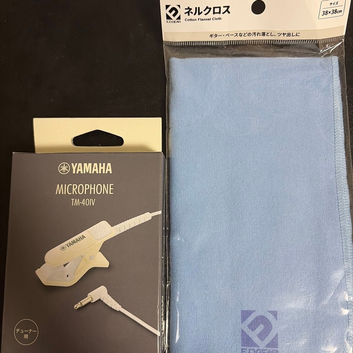 YAMAHA 麦克风 TM-40IV & EDGEAR 超细纤维布2件套