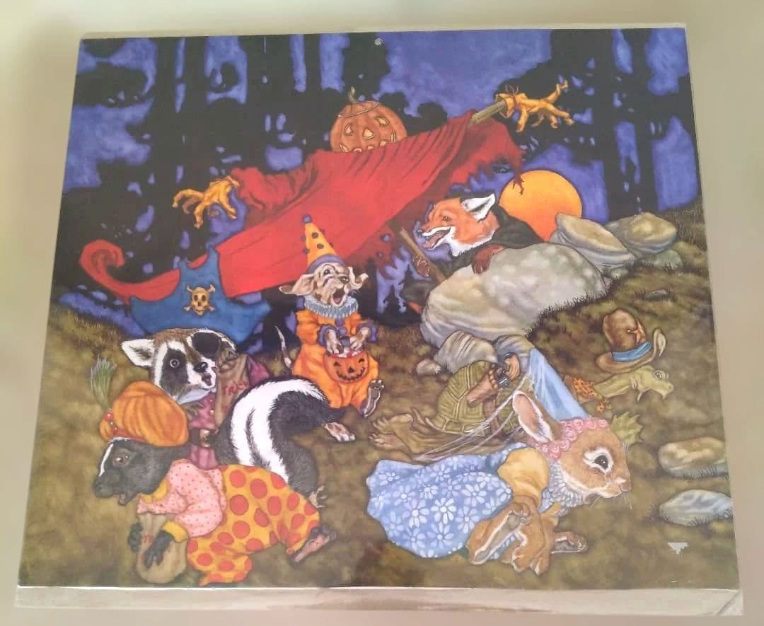 Halloween Ghost Large Print 10 Sheets No.50483 From Animal Crossing
