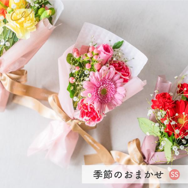 Seasonal Surprise Bouquet SS Korean Wrap Pink Red Yellow Cute Fresh Flower Bouquet Flower Gift Presentation Thanks Birthday Farewell Appreciation