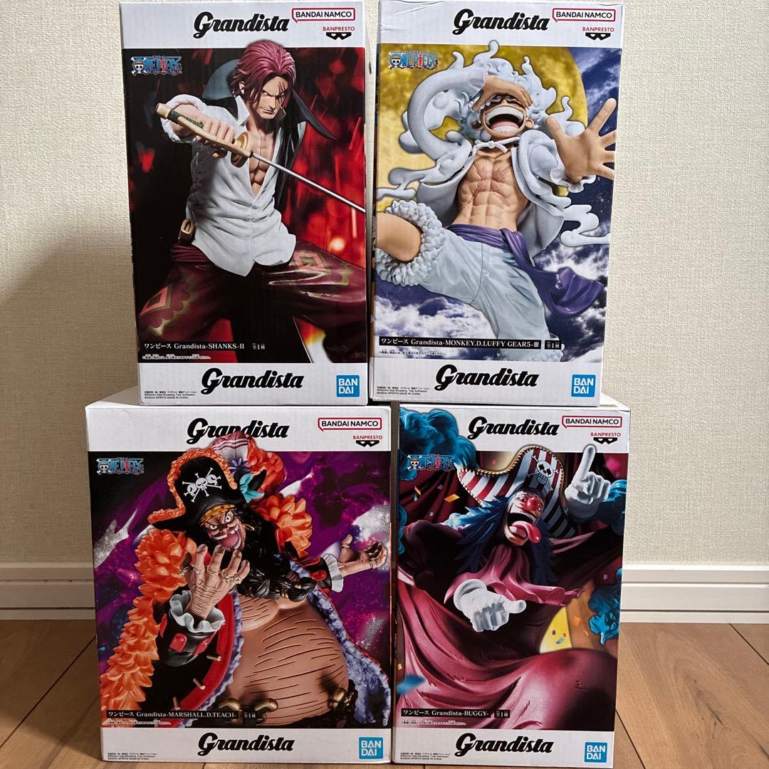 ワンピース Grandista フィギュア 4体セット
