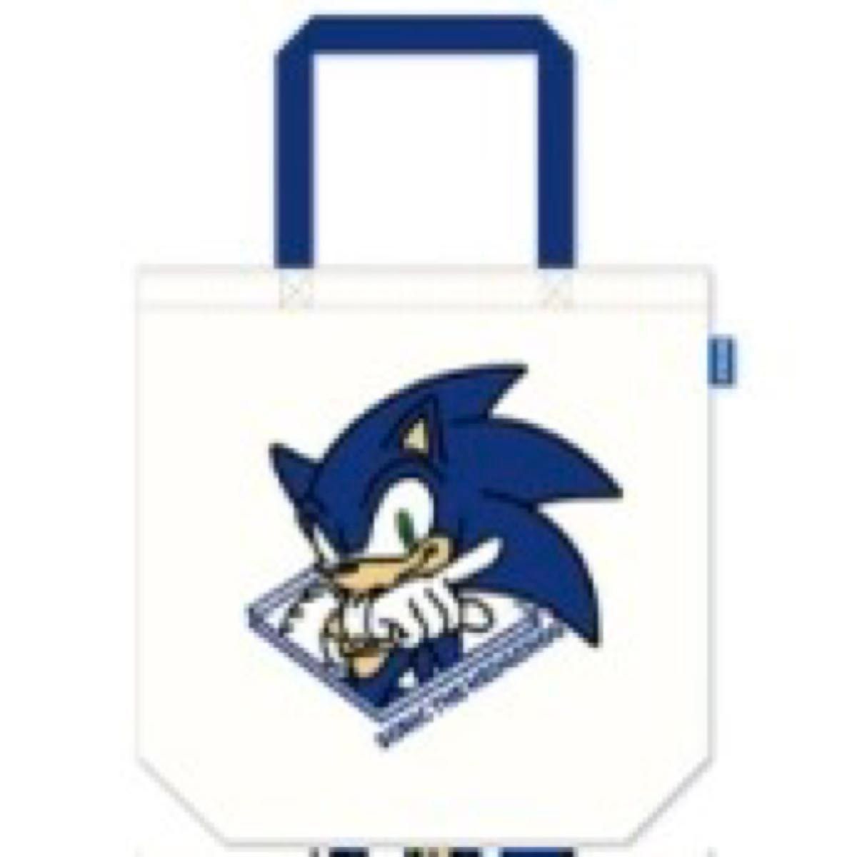 ソニックザヘッジホッグ もふもふトートバッグ ソニック SEGA セガ トートバッグ 公式 東京ジョイポリス 新品 未使用