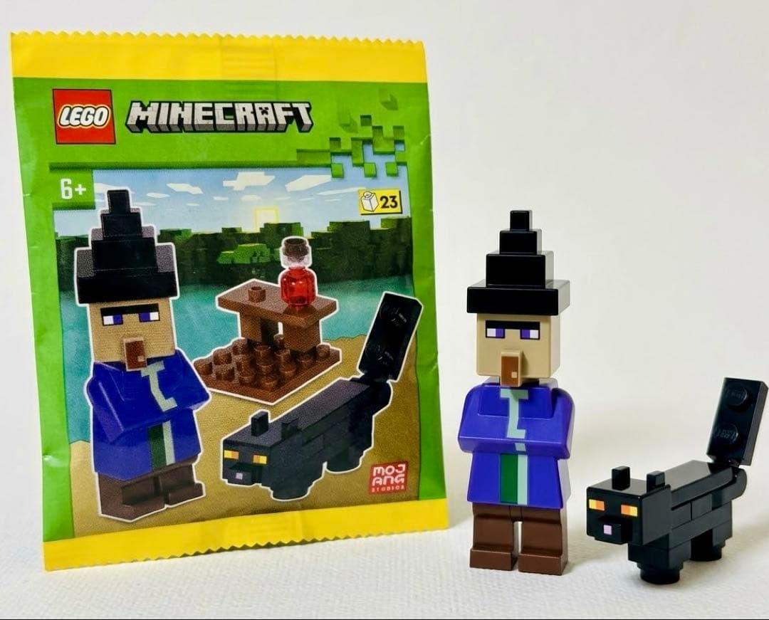 LEGO 662408 Minecraft Witch, Black Cat & Potion Minifigure