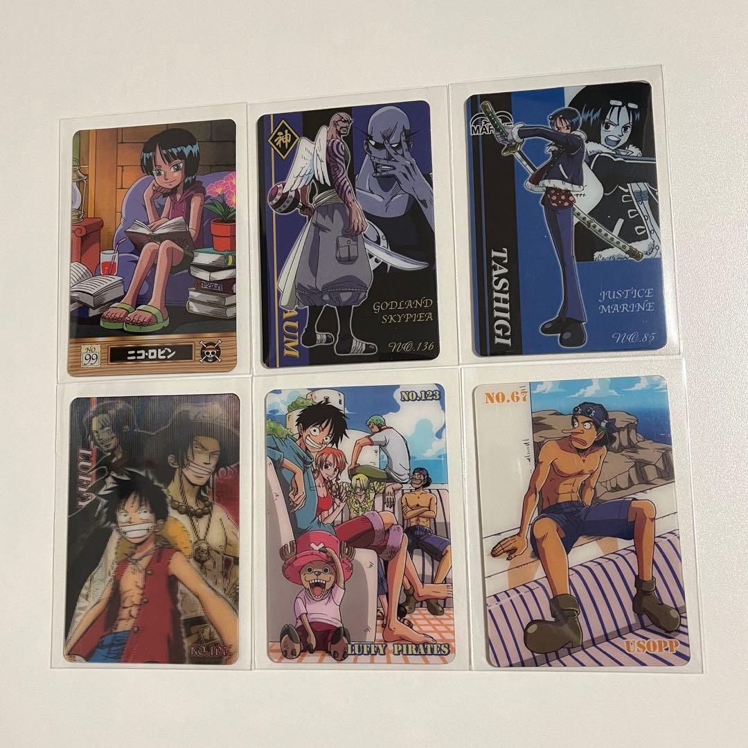 【当时物】 ONE PIECE 海贼王果冻卡牌 整套出售