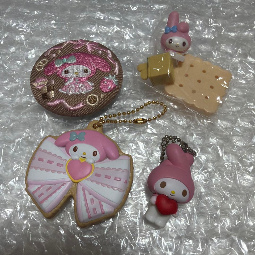 My Melody Embroidered Can Badge Chocolate Soup Sanrio Goods Lot Sale