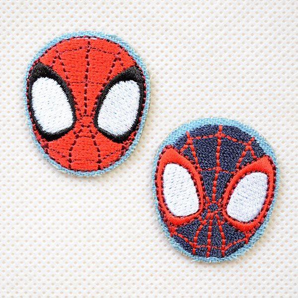 ワッペン アイロン おしゃれ 刺繍 マーベル スパイダーマン スパイディ &amp; アメイジング フレンズ アイコンセット グッズ 名前 作り方 D01Y2268