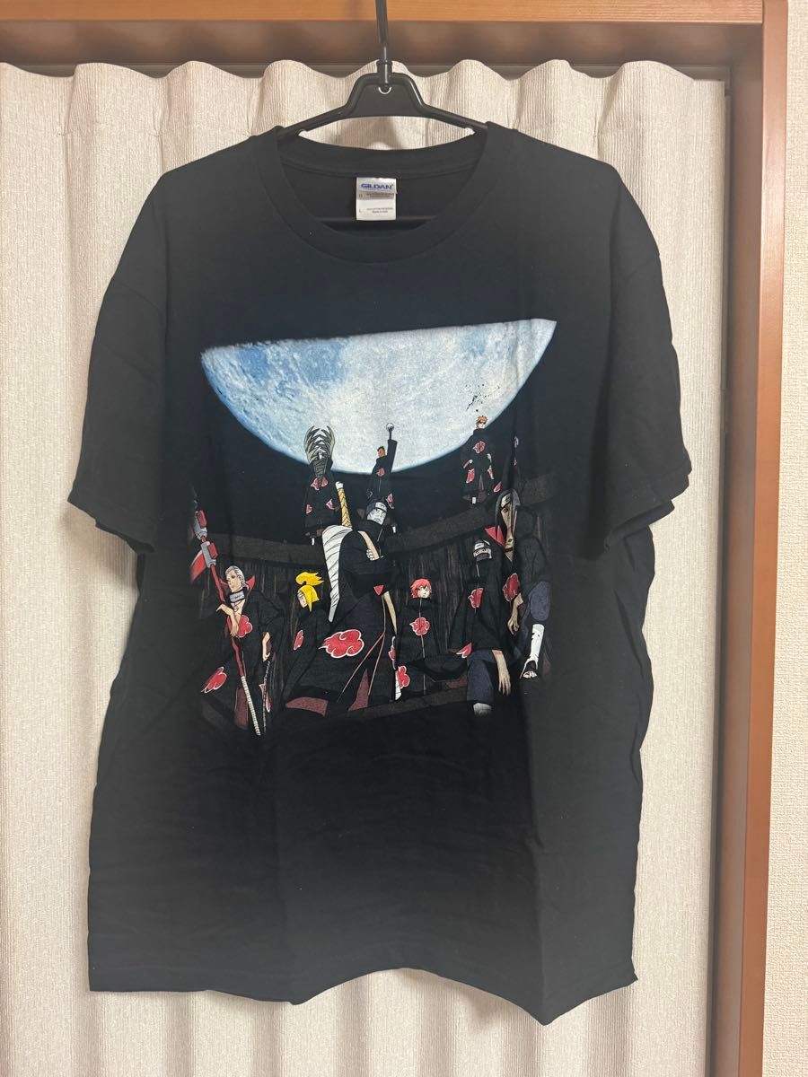 NARUTO 火影忍者 晓 短袖T恤 黑色 Gildan