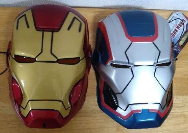 Iron Man Mask, 2 Pieces