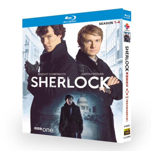 海外电视剧日语字幕 “SHERLOCK/夏洛克” 海外规格全话收录blu-ray蓝光