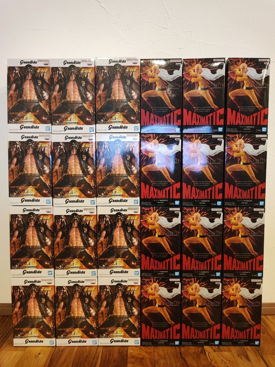 北斗神拳 Grandista 贾基 一拳超人 MAXIMATIC 埼玉 手办 共24个套装