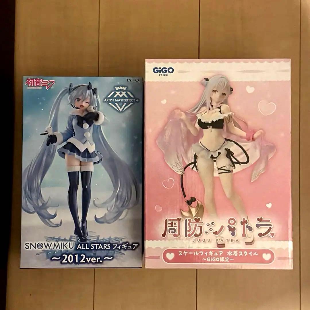 GIGO限定 周防帕特拉 初音未来 手办2件套装