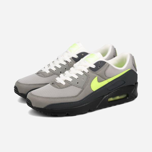 NIKE AIR MAX 90 ナイキ エア マックス 90 メンズ レディース BLACK/ANTHRACITE/LIGHT CHARCOAL/NEON YELLOW グレー IQ0289-010
