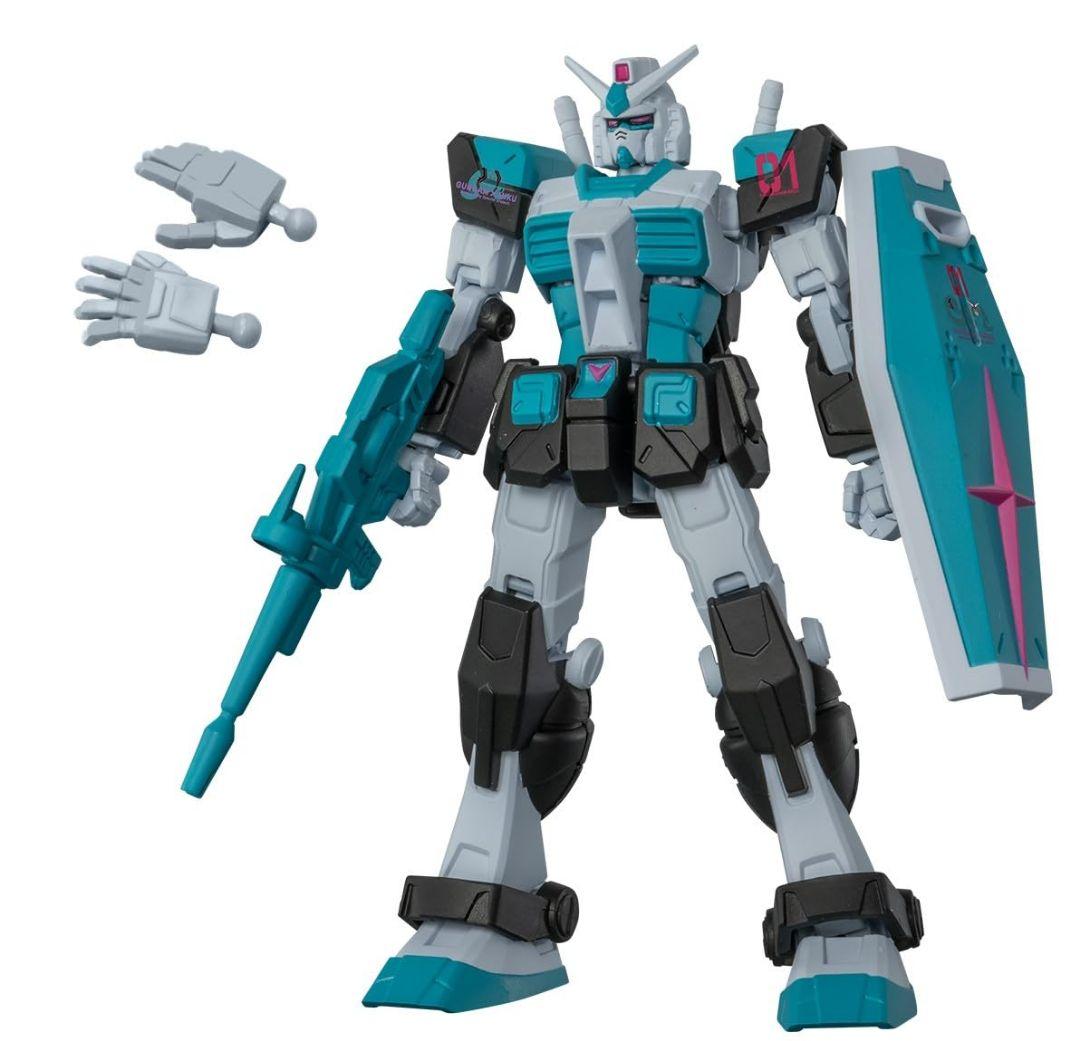 Gundam x Hatsune Miku Capsule Action Figure - Hatsune Miku Color Ver. - New
