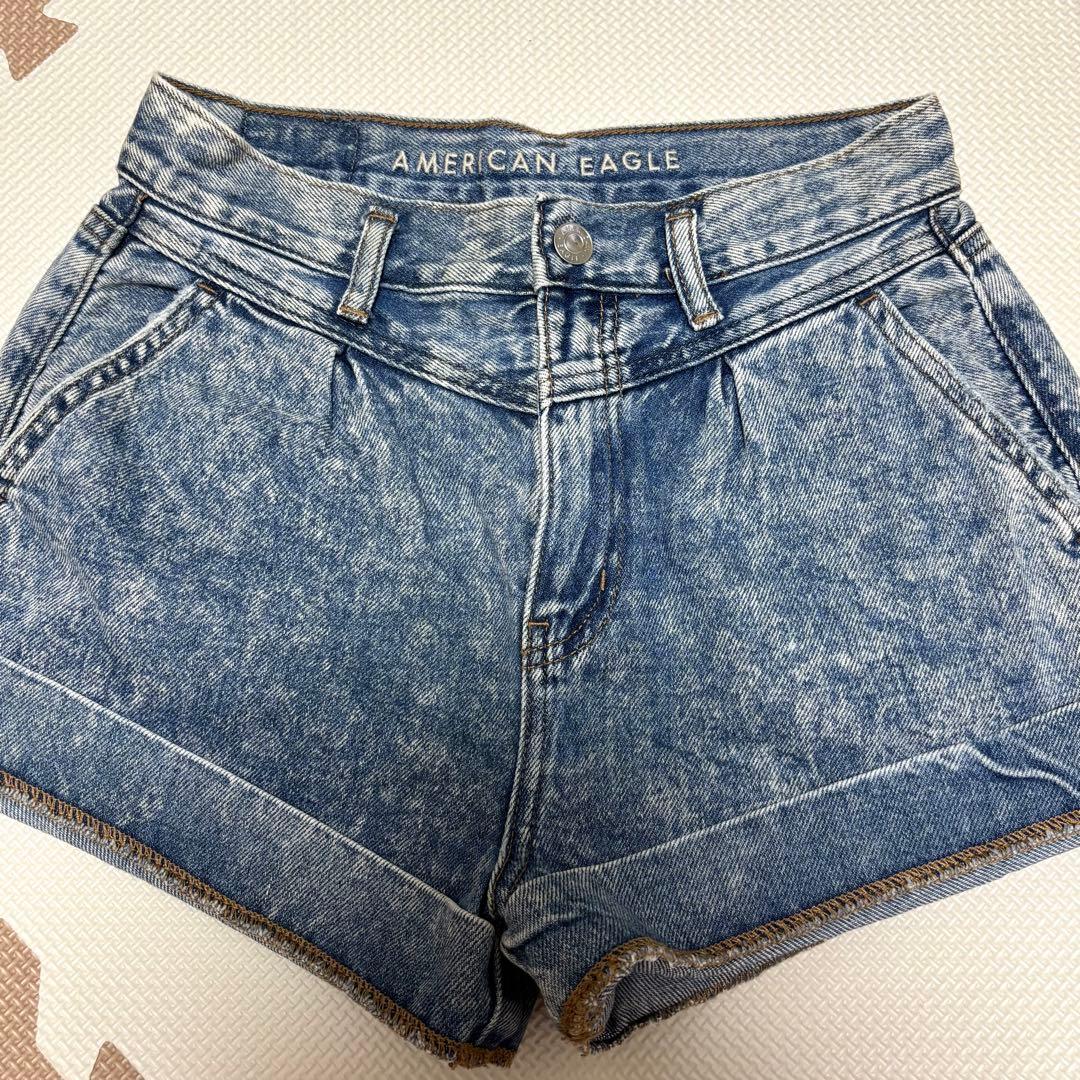 AMERICAN EAGLE 牛仔短裤 尺寸0