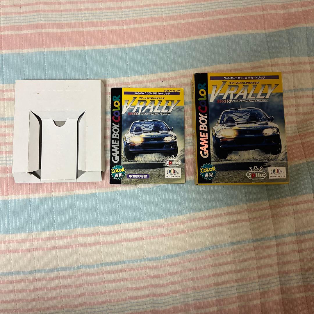 V-RALLY CHAMPIONSHIP EDITION V- Rally 包装盒说明书
