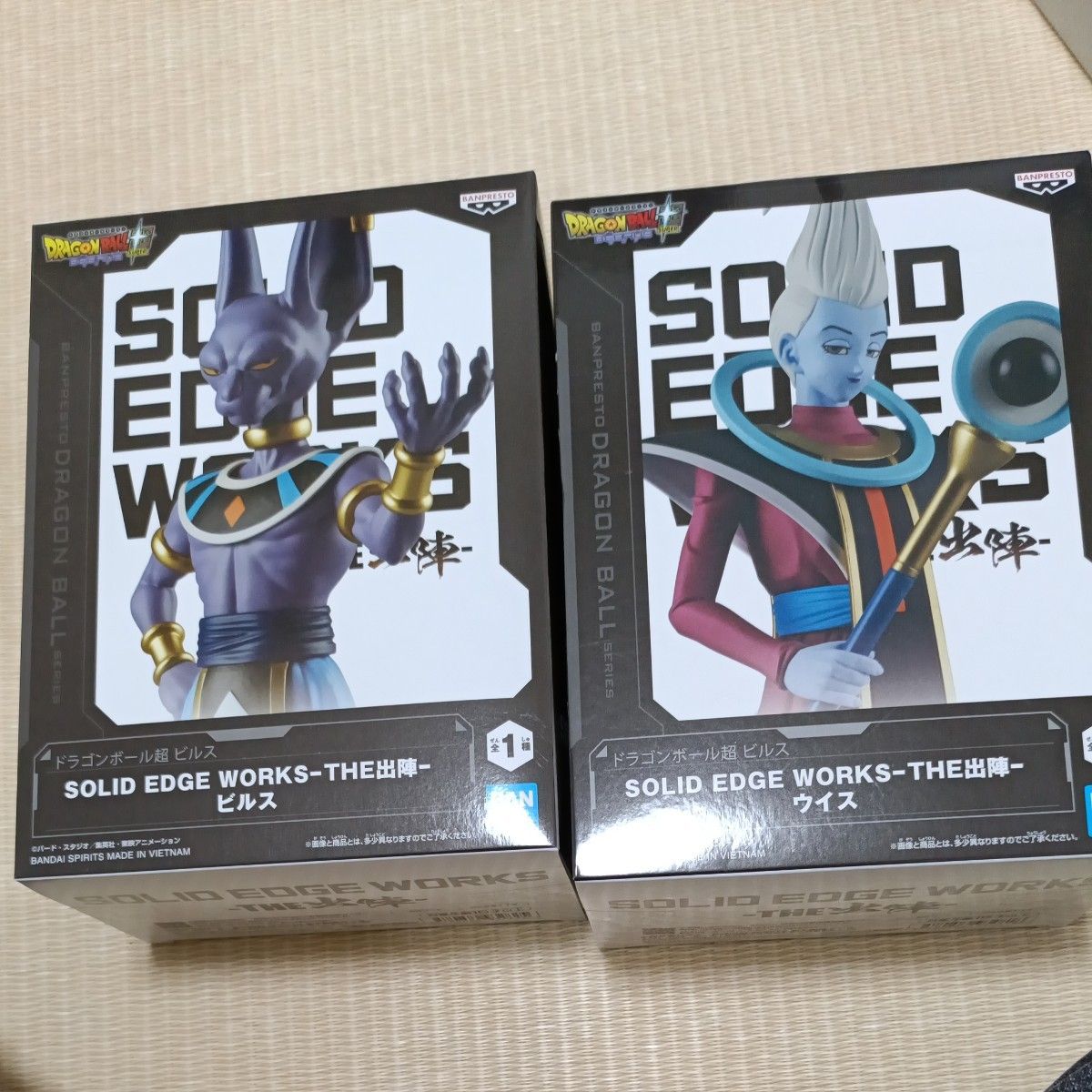新品两件套 比鲁斯 维斯 龙珠超 SOLID EDGE WORKS-THE出阵- 手办